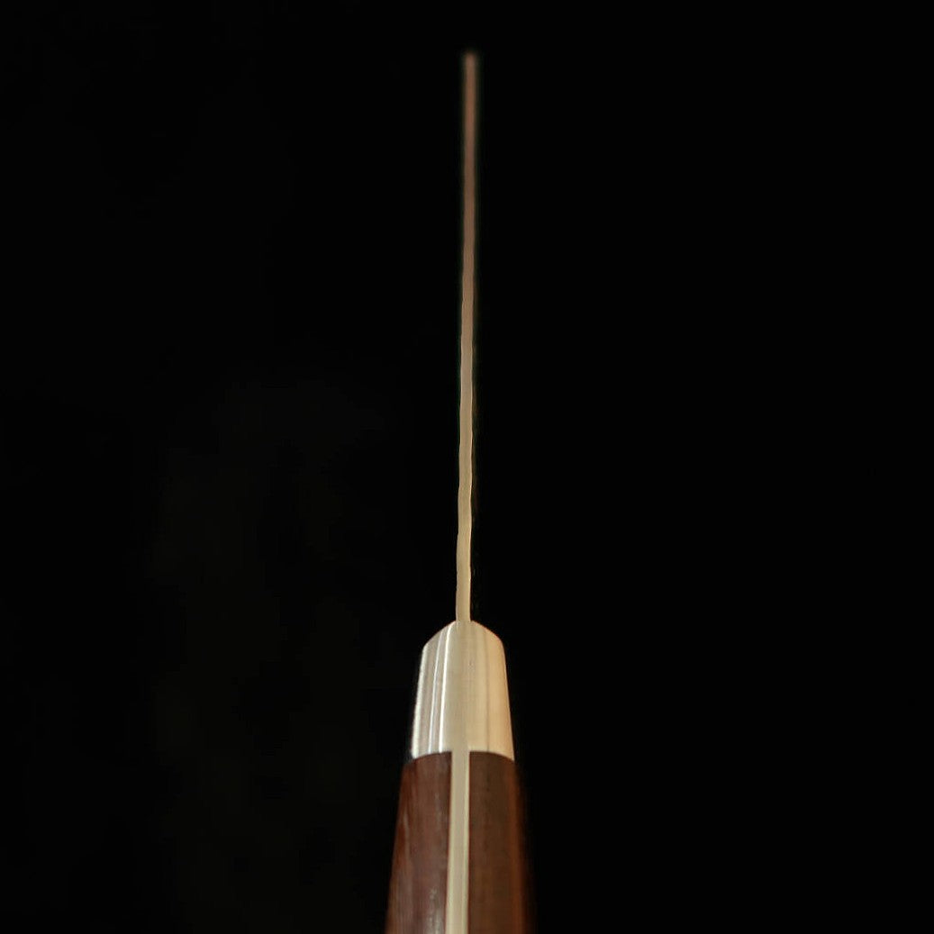 堺孝行 SAKAI TAKAYUKI 剣型牛刀 SG2 鎚目 ダマスカス 紫檀柄（190mm）