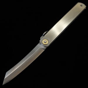 肥後守 HIGONOKAMI 【acero macizo】 VG10 (73/90 mm)