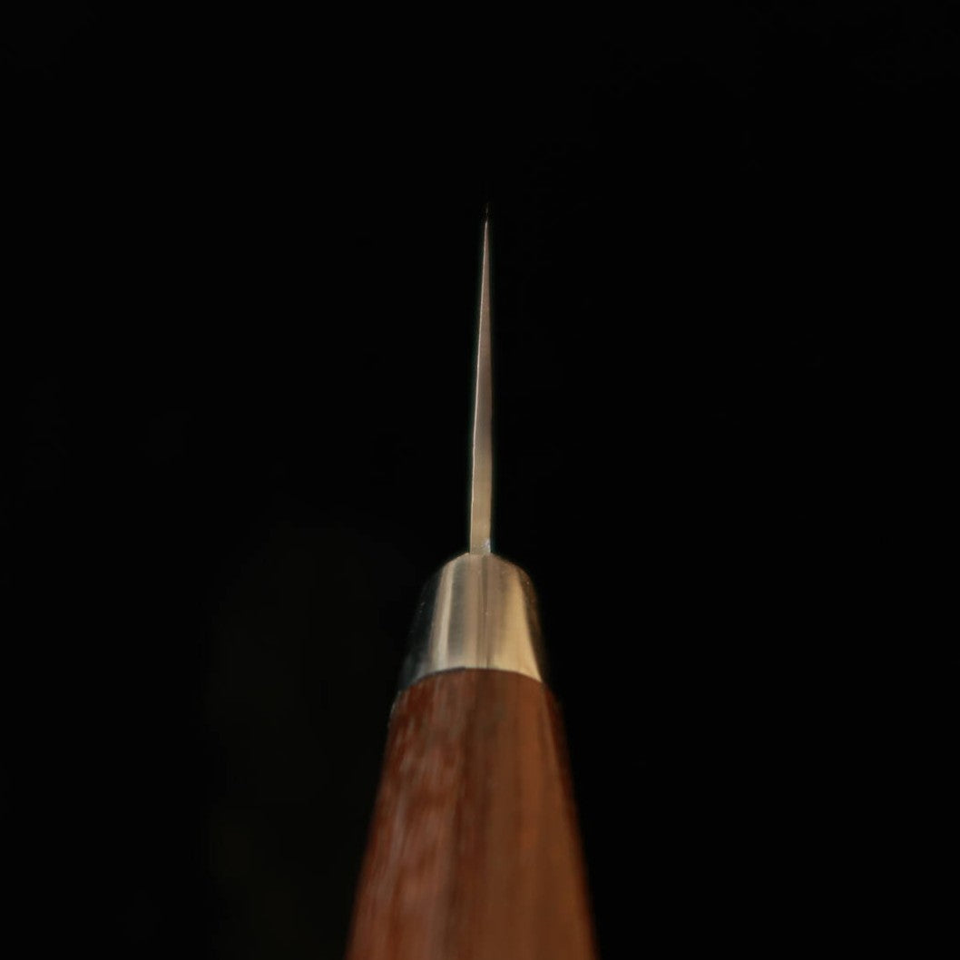 堺孝行 SAKAI TAKAYUKI 剣型牛刀 SG2 鎚目 ダマスカス 紫檀柄（190mm）