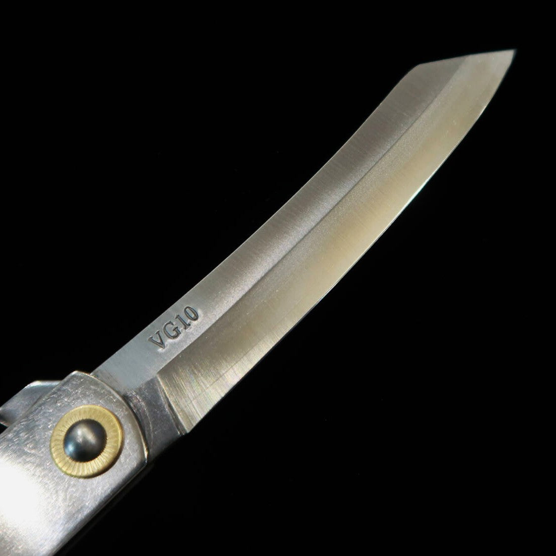 肥後守 HIGONOKAMI 【acero macizo】 VG10 (73/90 mm)