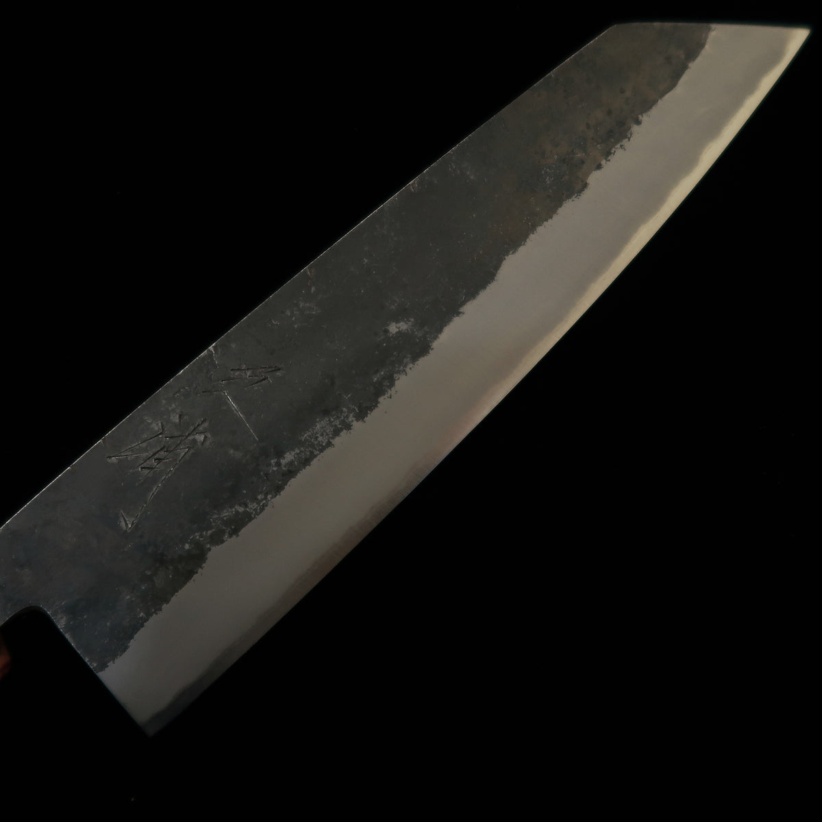 Miura Blue Steel No. 2 Bunka with Forged finish and Walnut Handle (165/175mm)