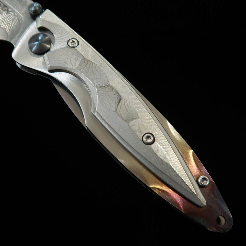 MCUSTA Shinra Serie Kasumi VG-10 Damasco MC-0031D (71 mm)