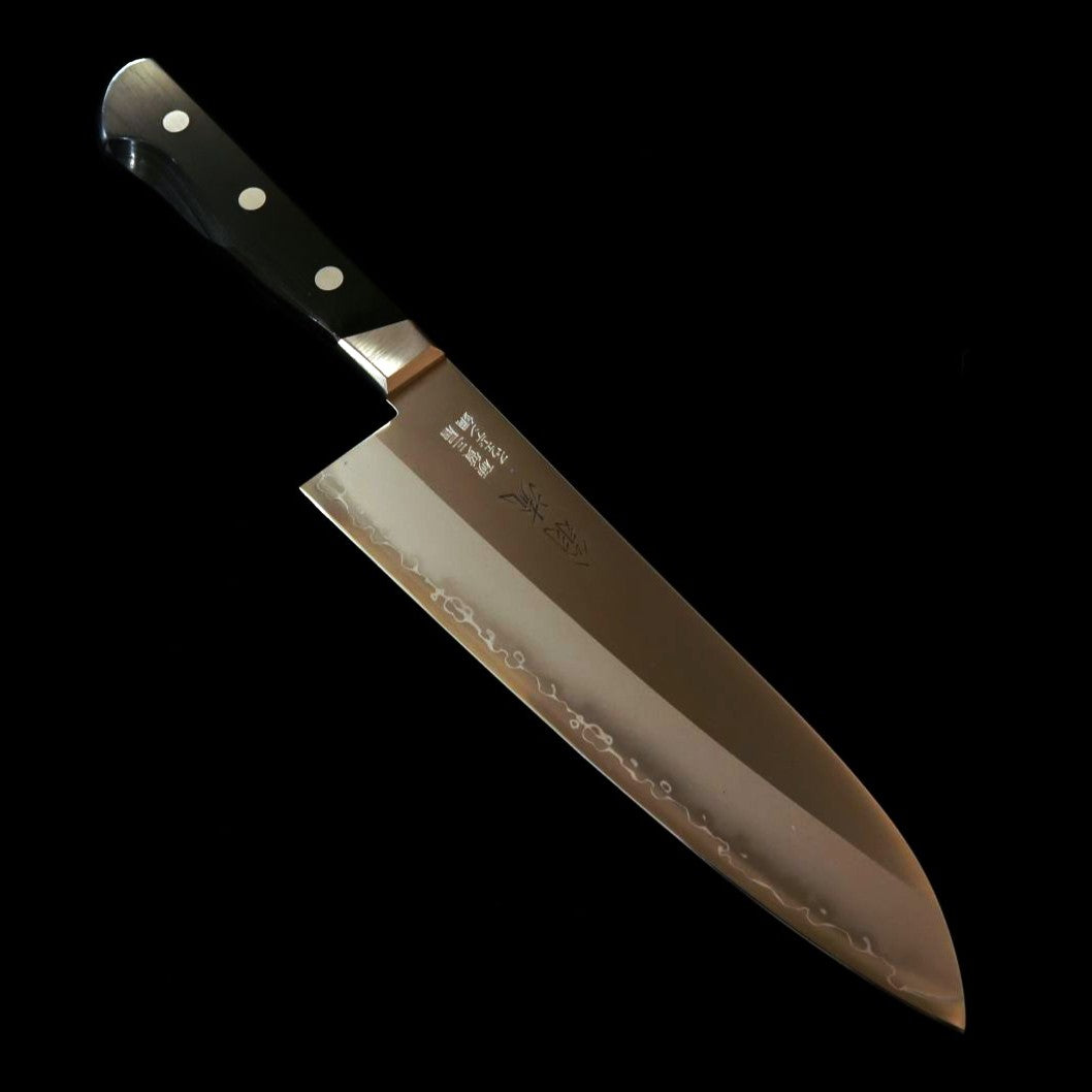 翁流 SW鋼 合板柄 三徳 (180mm)