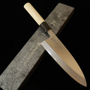 MASAMOTO SOHONTEN Masamoto Sōhonten Deba Acero azul nº2 Mango octogonal de magnolia (150–210 mm)