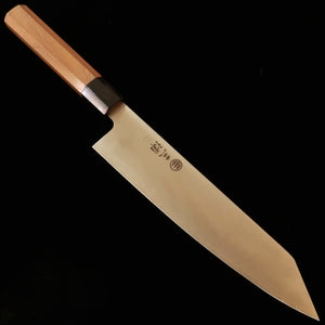三浦 MIURA 粉末ハイス 切付牛刀 胡桃八角柄 (210mm)