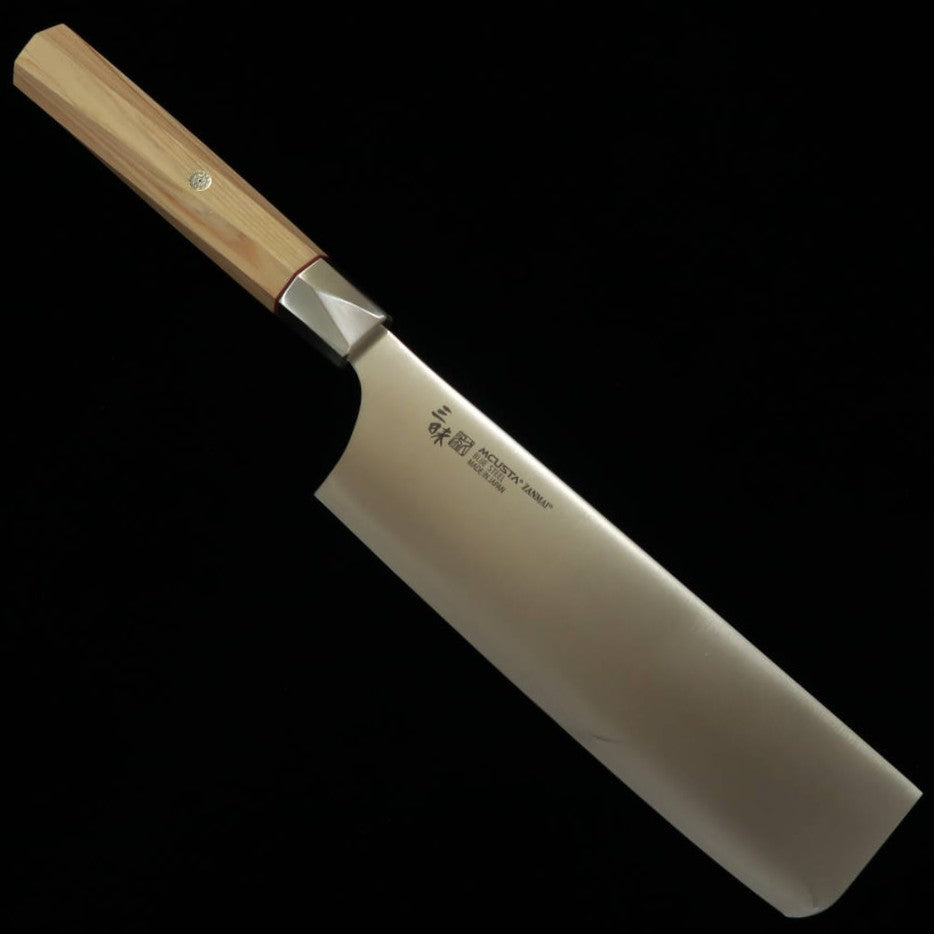 【新定番】三昧MCUSTA ZANMAI　ビヨンド3　青紙スーパー　菜切 (165mm)
