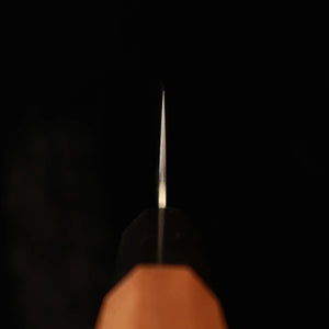 三浦 MIURA 粉末ハイス 切付牛刀 胡桃八角柄 (210mm)