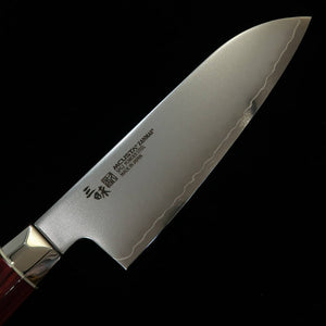 【nouvelle référence】 MCUSTA ZANMAI ZANMAI Révolution 3 rouge Petit Santoku (150 mm)