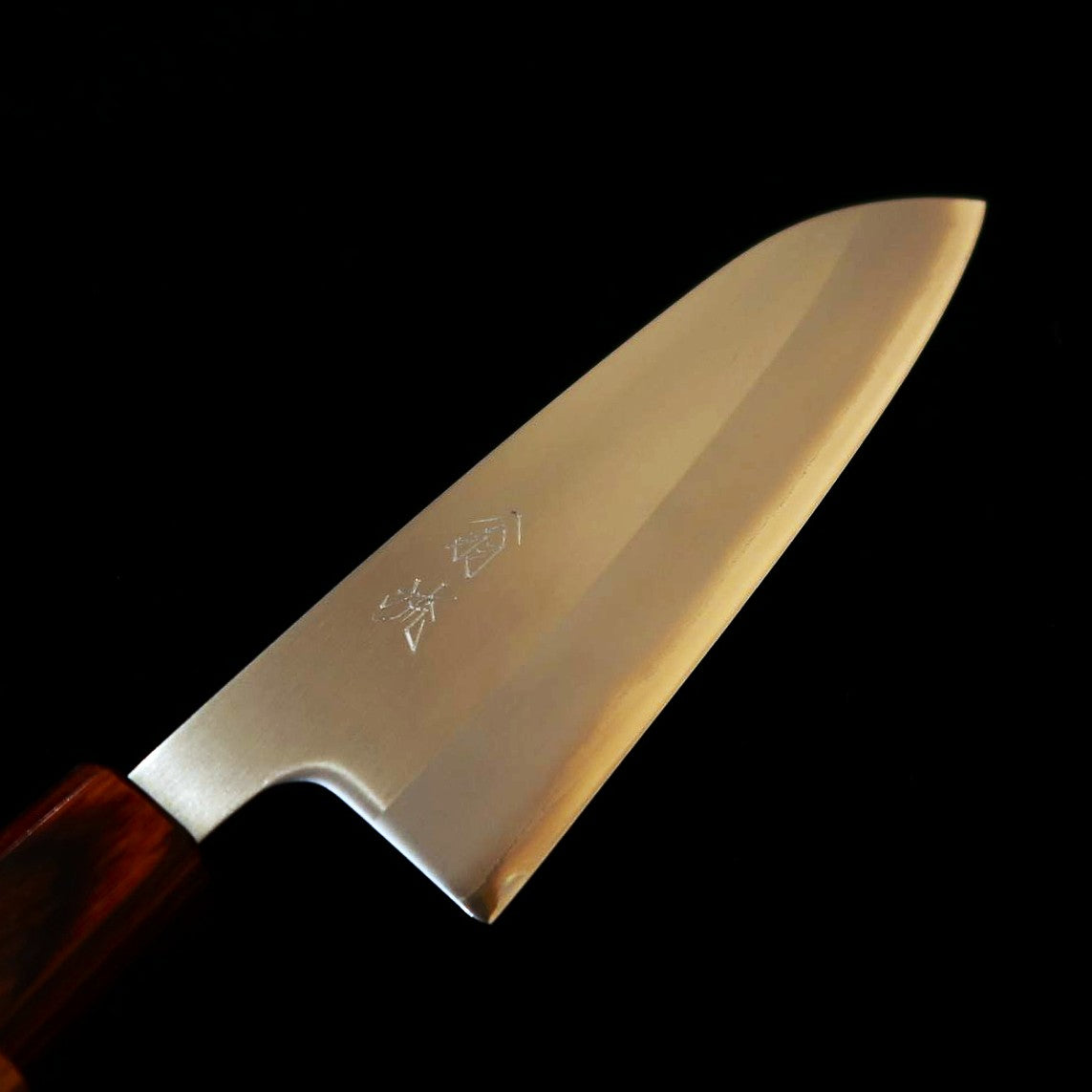 刃道 HADO 翁流  白紙一号 ステンレスクラッド 欅柄 三徳 (165mm)
