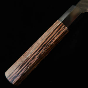 Nigara Hamono NIGARA Petty SG2 martilleado acabado negro mango octogonal de wengué (150 mm)