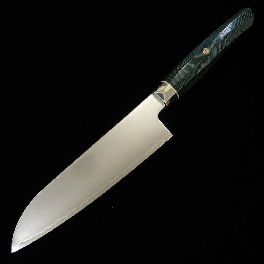 [Novo padrão] Zanmai MCUSTA Revolution 3 Verde Santoku (180mm)