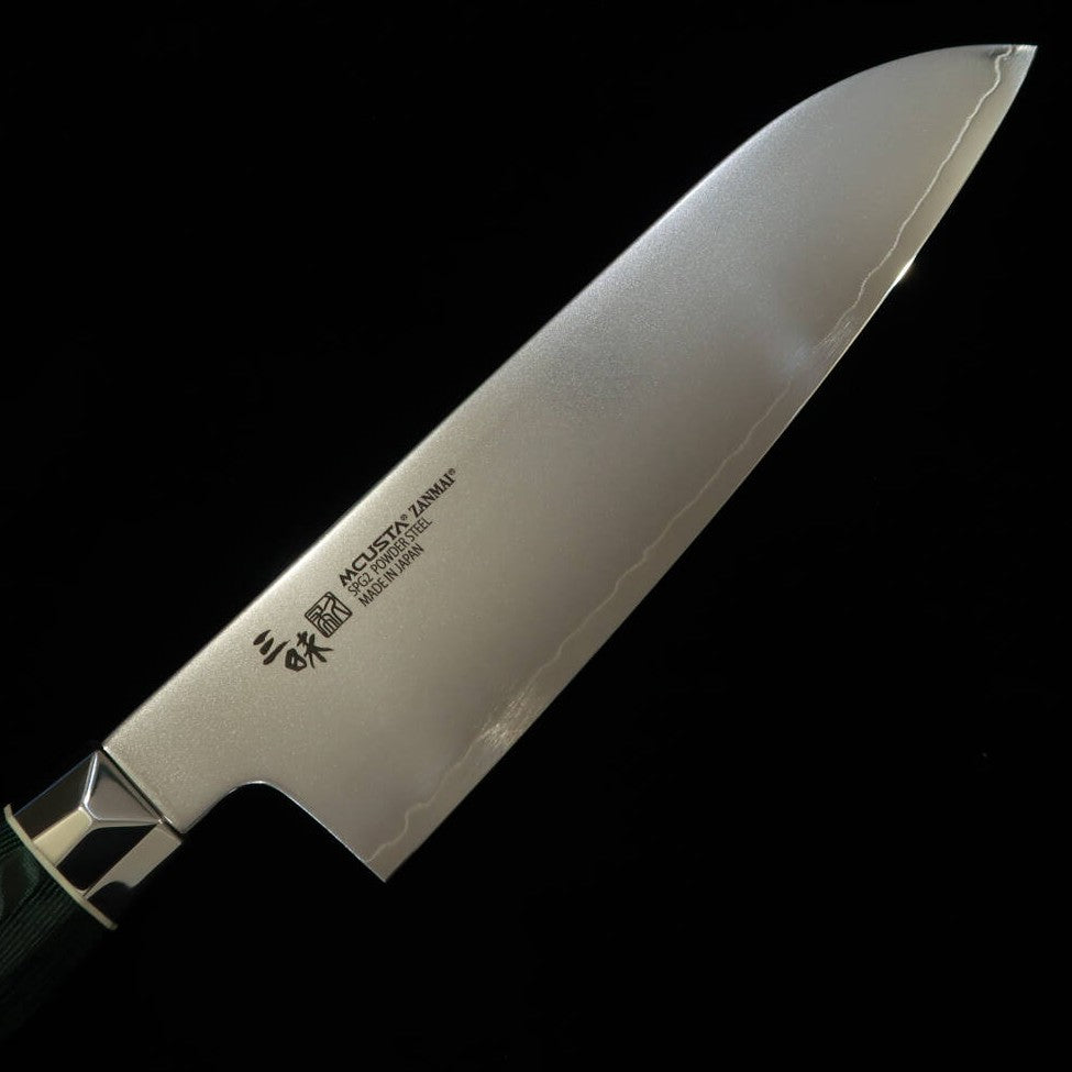 [Novo padrão] Zanmai MCUSTA Revolution 3 Verde Santoku (180mm)