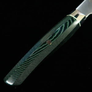 【新定番】三昧MCUSTA ZANMAI レボリューション3 グリーン 三徳　(180mm)