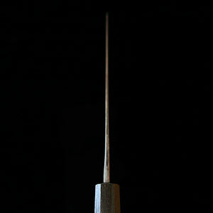 IKENAMI HAMONO Ikenami Hamono Shirogami nº1, inox laminado, cabo em carvalho, sashimi de fio duplo (210 mm)