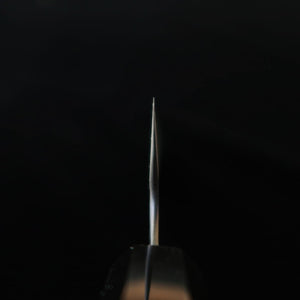 NIGARA (Forge NITOU) couteau nakiri kiritsuke SG2 martelé noirci manche octogonal en wengé (180 mm)