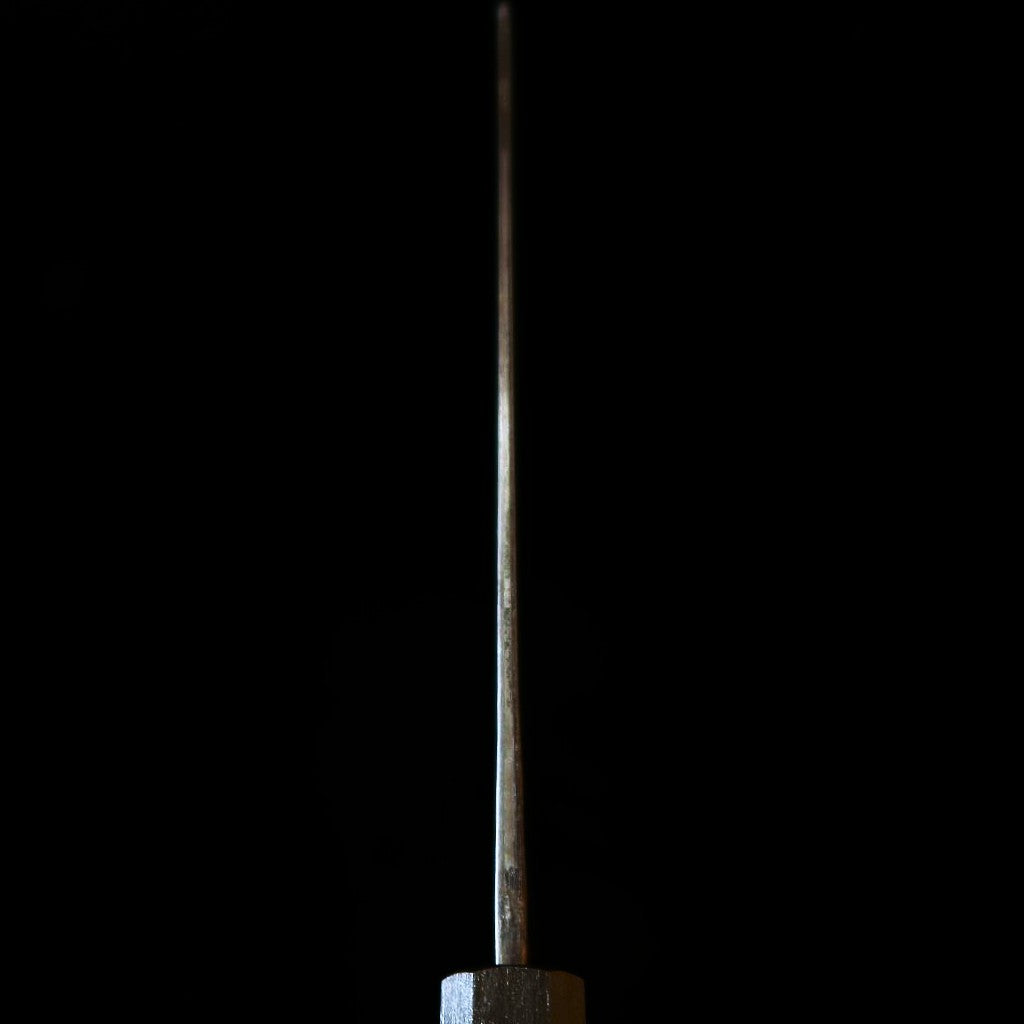 IKENAMI HAMONO Ikenami Hamono Nakiri Shirogami #1 com alma inox cabo de carvalho (170 mm)
