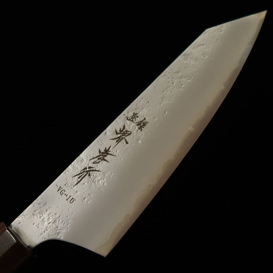 堺孝行 SAKAITAKAYUKI 和剣三徳 VG10 梨地 黒檀一体型八角柄（160mm）