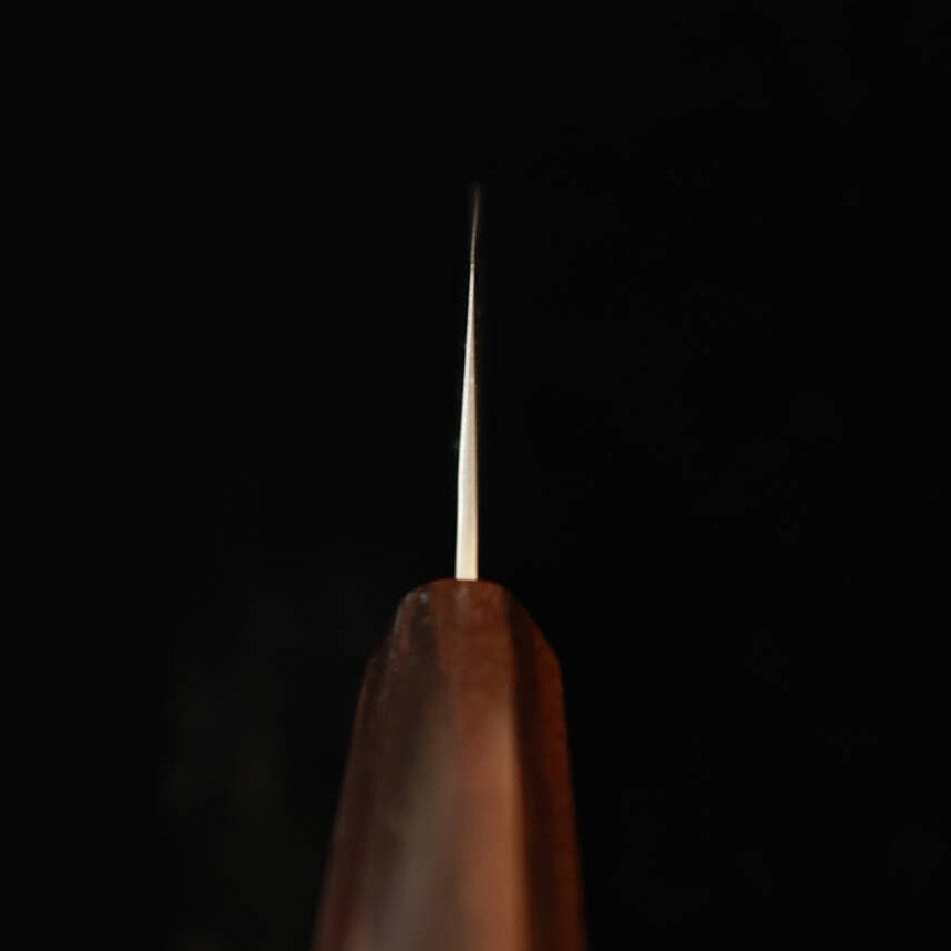 堺孝行 SAKAITAKAYUKI 和剣三徳 VG10 梨地 黒檀一体型八角柄（160mm）