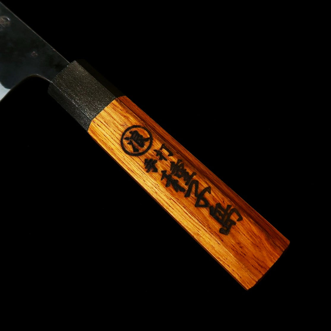  IKENAMI HAMONO, Shirogami No.1, Stainless Clad with Oak Handle (130-180mm)