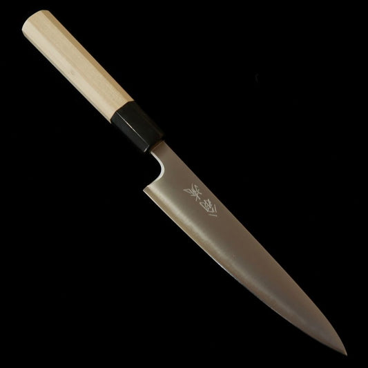 Couteau d'office (Petty) HADO Ohryu - Acier Aogami Super (Acier Carbone), Revêtement Inox - Manche octogonal en magnolia (135 mm)