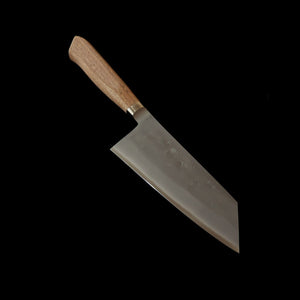 HADO Petty, Okina-ryu series, SLD steel, pear skin finish with walnut handle (125mm)