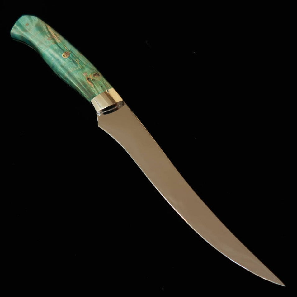 Asurah Knives × 三浦 MIURA SUS420J2 鏡面仕上げ カスタムハンドル