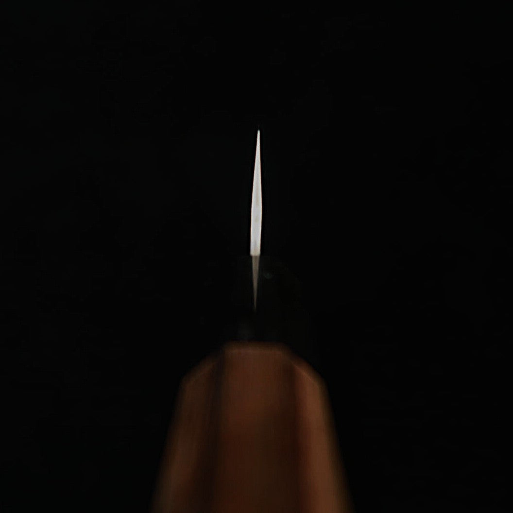 二唐刃物鍛造所 NIGARA SPG STRIX 槌目ダマスカス ペティ 紫檀柄 (120/150mm)