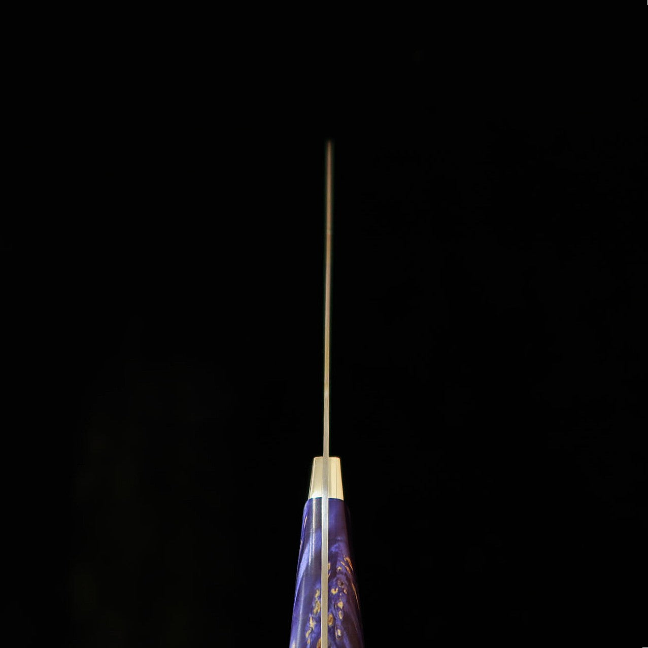 Asurah Knives × 三浦 MIURA SUS420J2  鏡面仕上げ カスタムハンドル ブルー フィレナイフ (160mm)
