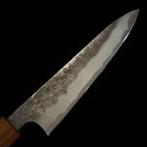 Miura MIURA Petty Acier bleu n°2 finition Nashiji, manche en chêne (150 mm)