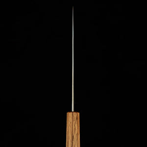 Miura MIURA Petty Acier bleu n°2 finition Nashiji, manche en chêne (150 mm)