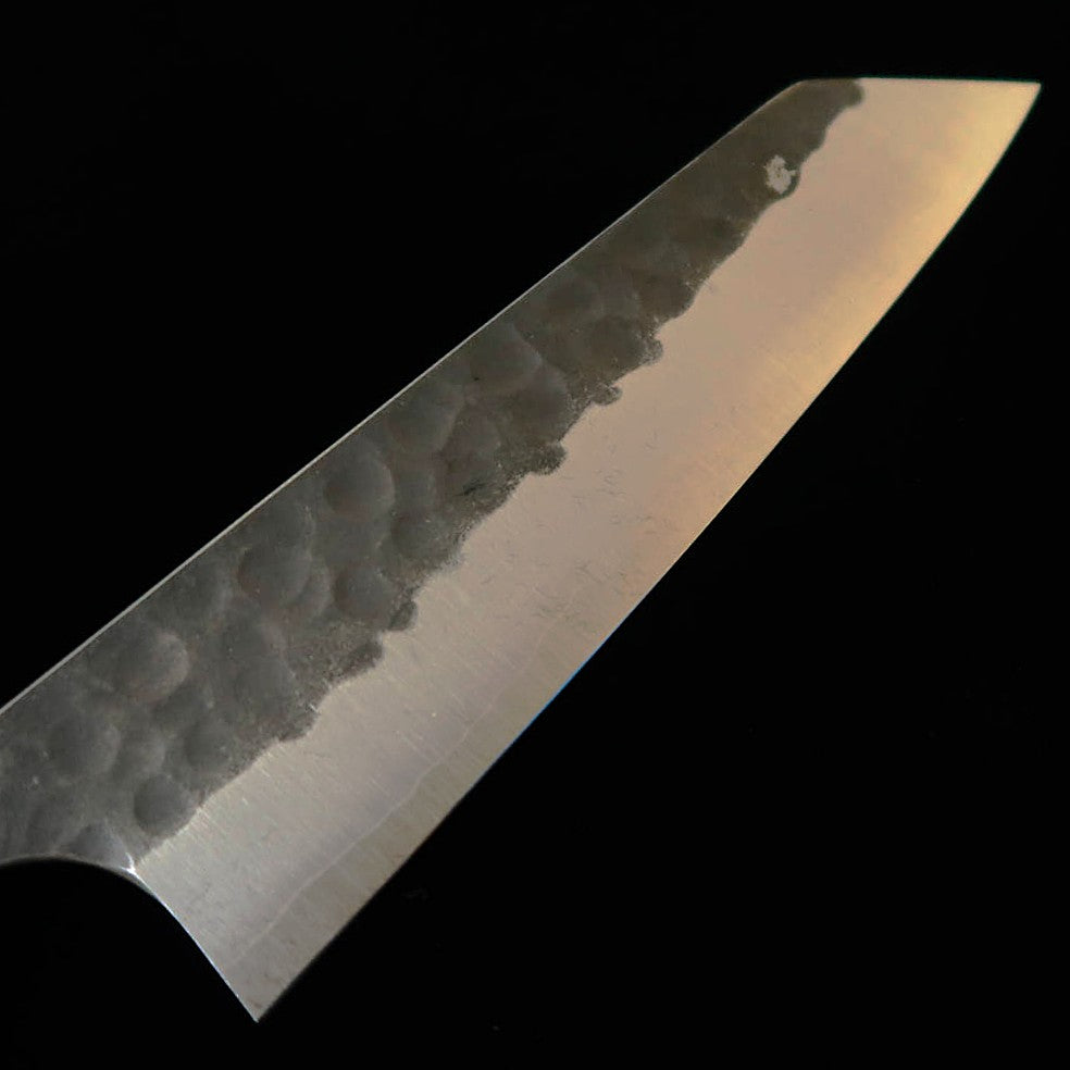 Ko-bunka MASAKAGE Koishi Aogami Super, Hammered Finish, American Cherry Handle Knife (135mm)