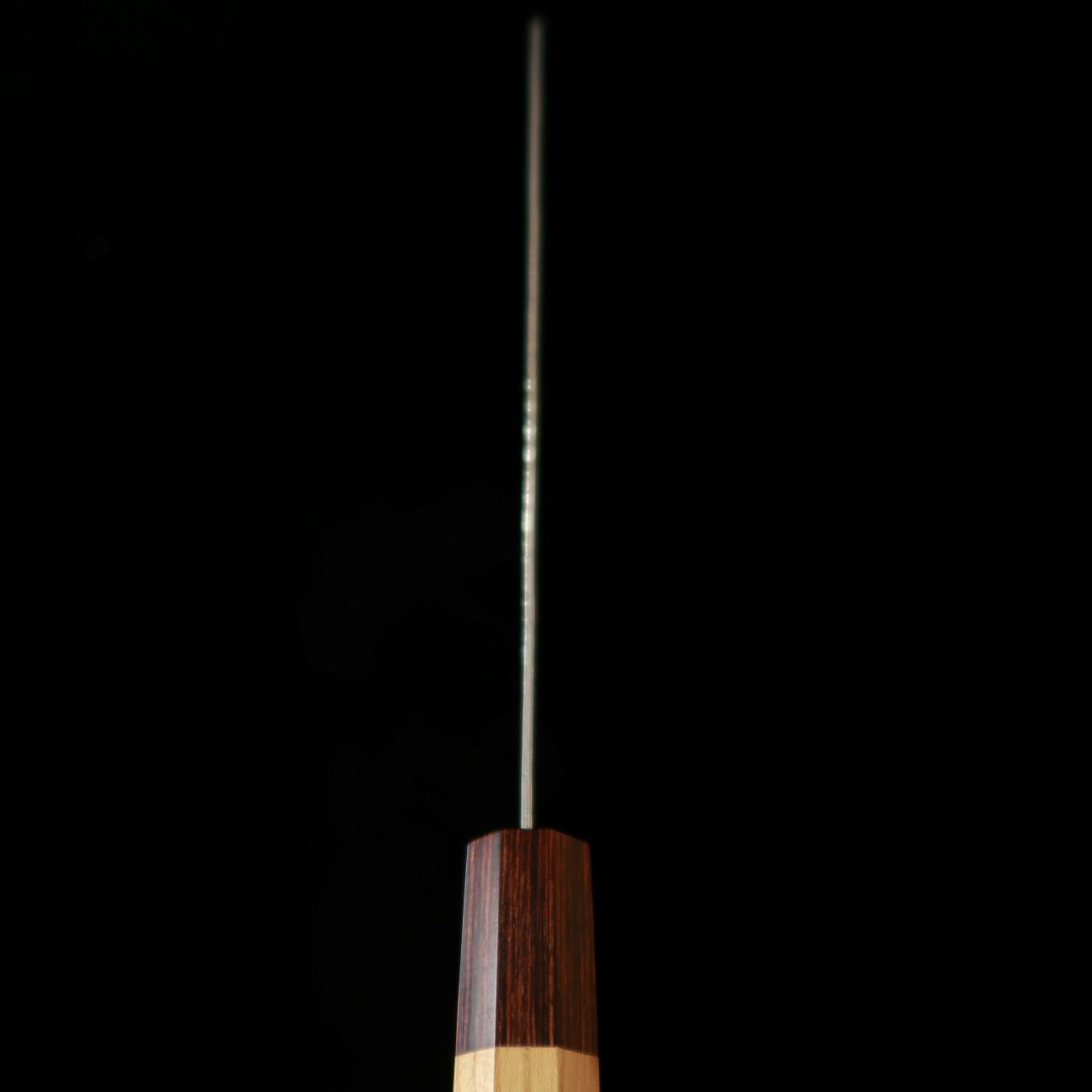 三浦MIURA 牛刀 銀紙三号 縄目ダマスカス 欅八角柄（240mm）