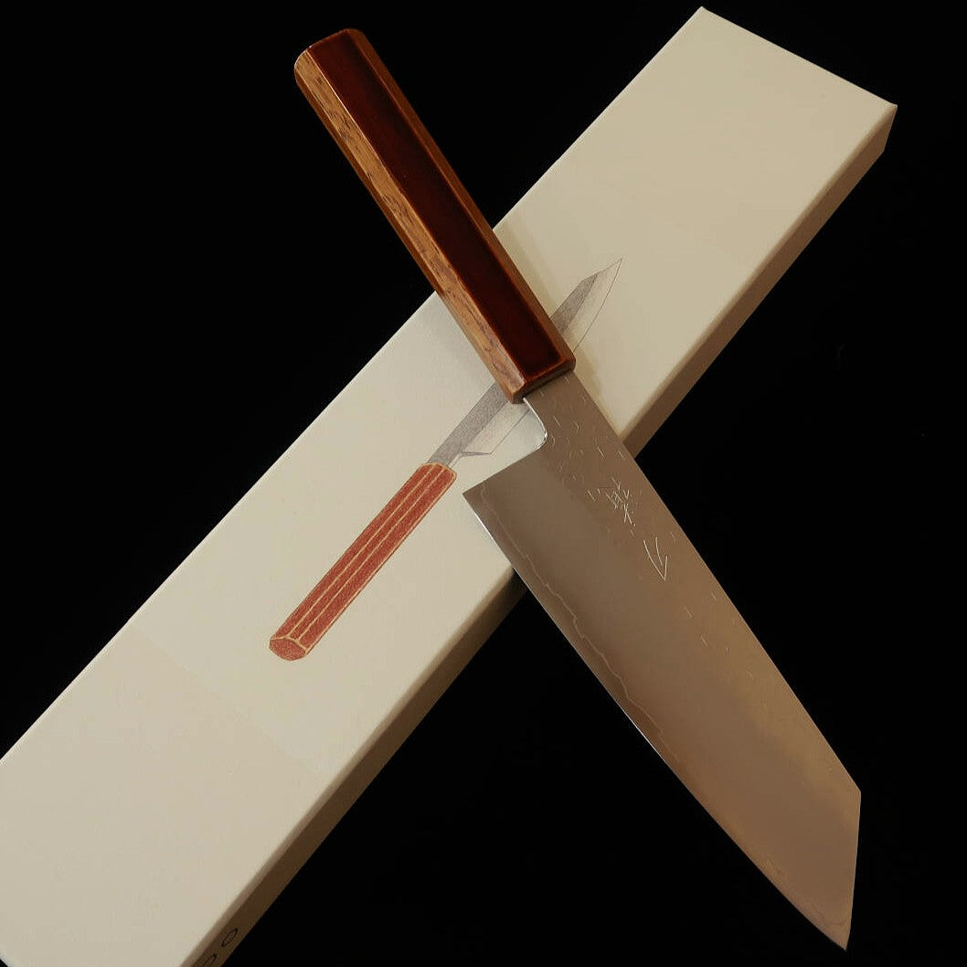 HADO, Shiodome, Bunka, SG2, martelé, manche bois stabilisé, (180 mm)