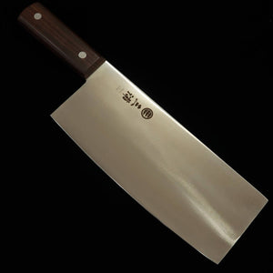 三浦MIURA 中華包丁 SK材 全鋼 紫檀柄 （220mm）