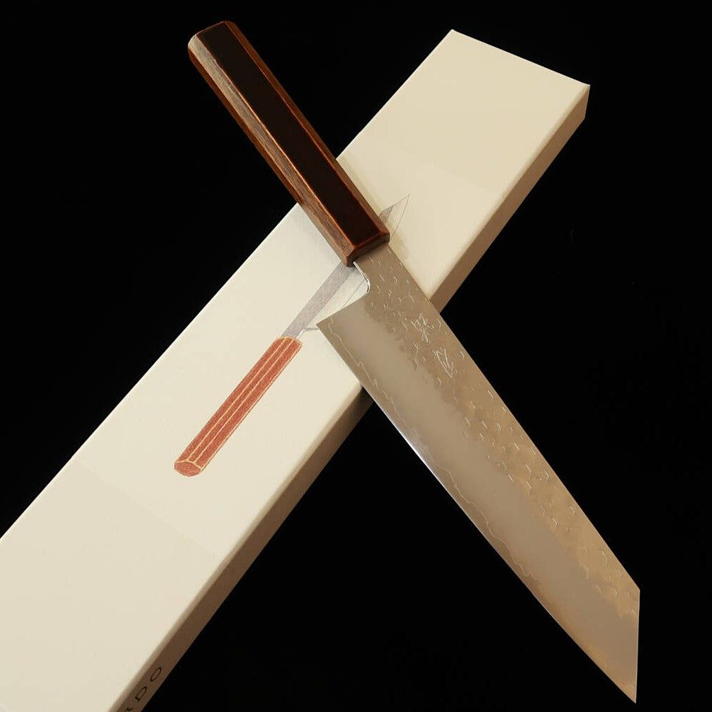 HADO Shiosai SG2 martelé, manche en bois stabilisé, gyuto kiritsuke (210 mm)