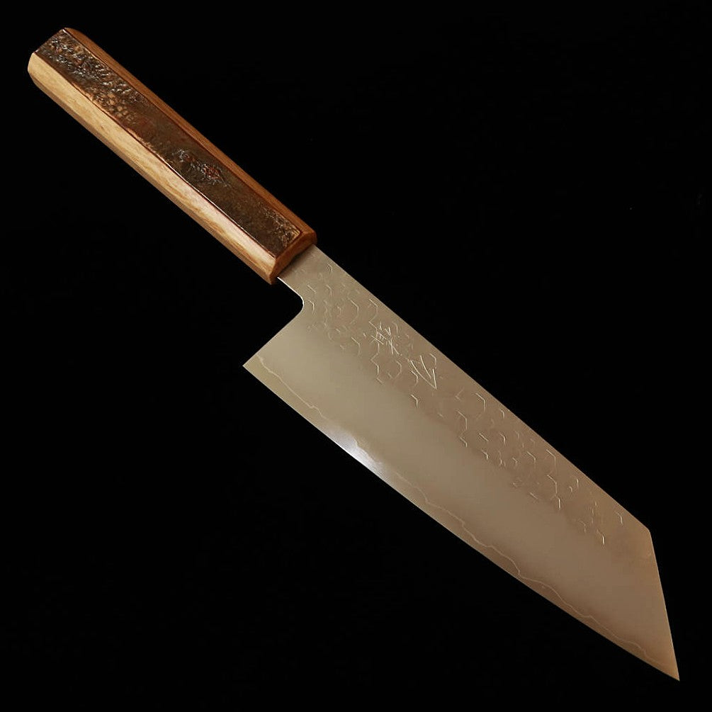 刃道 HADO 潮騒  SG2 鎚目 桜皮霜降2面柄 文化 (180mm)