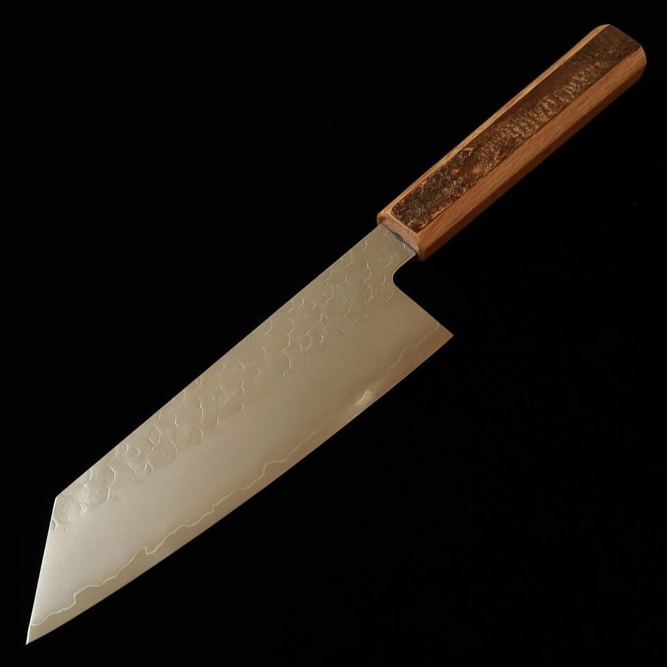 刃道 HADO 潮騒  SG2 鎚目 桜皮霜降2面柄 文化 (180mm)