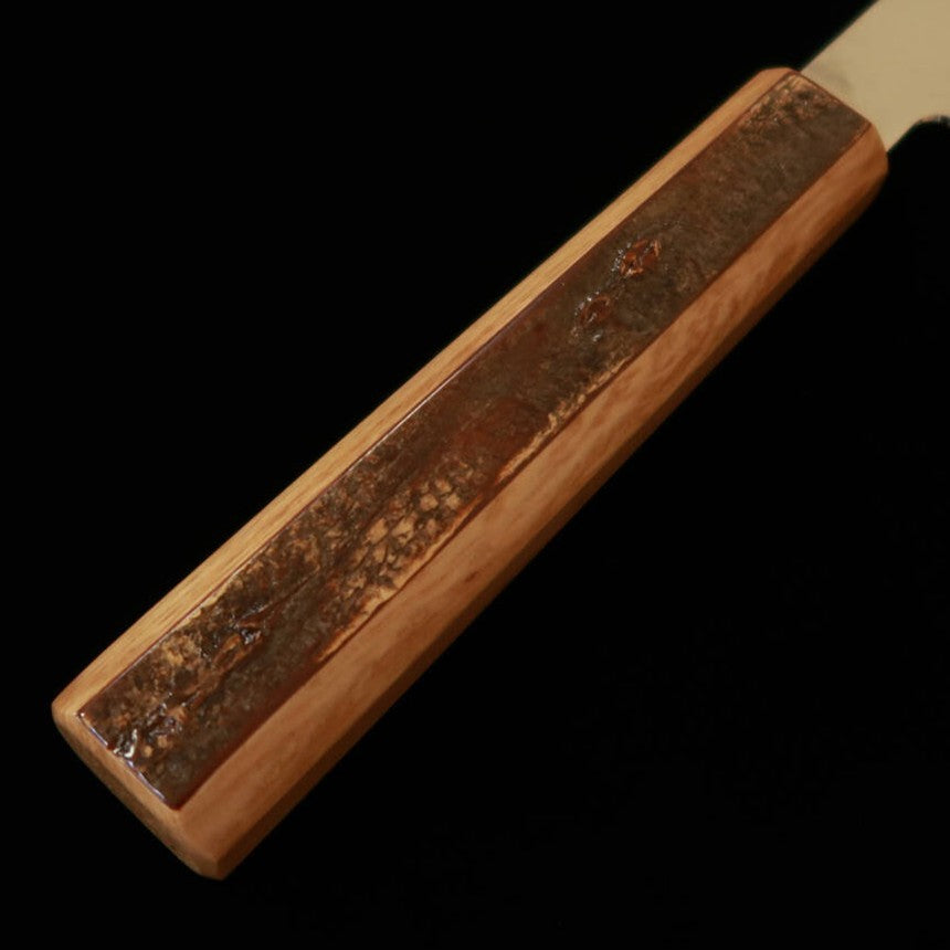 刃道 HADO 潮騒  SG2 鎚目 桜皮霜降2面柄 文化 (180mm)