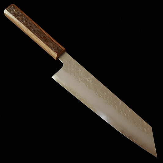 Kiritsuke Gyuto HADO Hado Shiosai SG2 Martillado Mango de Madera Estabilizada (210mm)