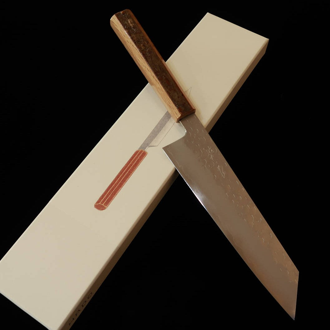 Kiritsuke Gyuto HADO Shiosai SG2 Cabo em madeira estabilizada (210mm)