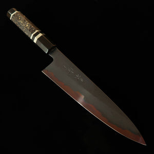 Kagekiyo KAGEKIYO Aogami #1 Damasco com Oxidação Preta Cabo Customizado Gyuto (210 mm)
