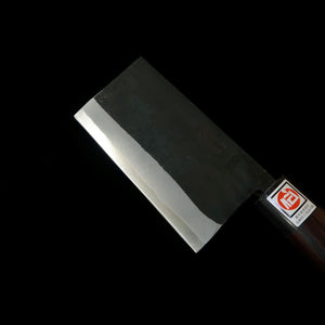 IKENAMI HAMONO Shirogami #1, mango de palisandro, cuchillo “Shika no Honeotoshi” (125 mm)
