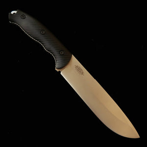 Moki MOKI Berg Robson Ruggedman MK-2024BM/CO_RGM VG-10W micarta lin noir (150 mm)