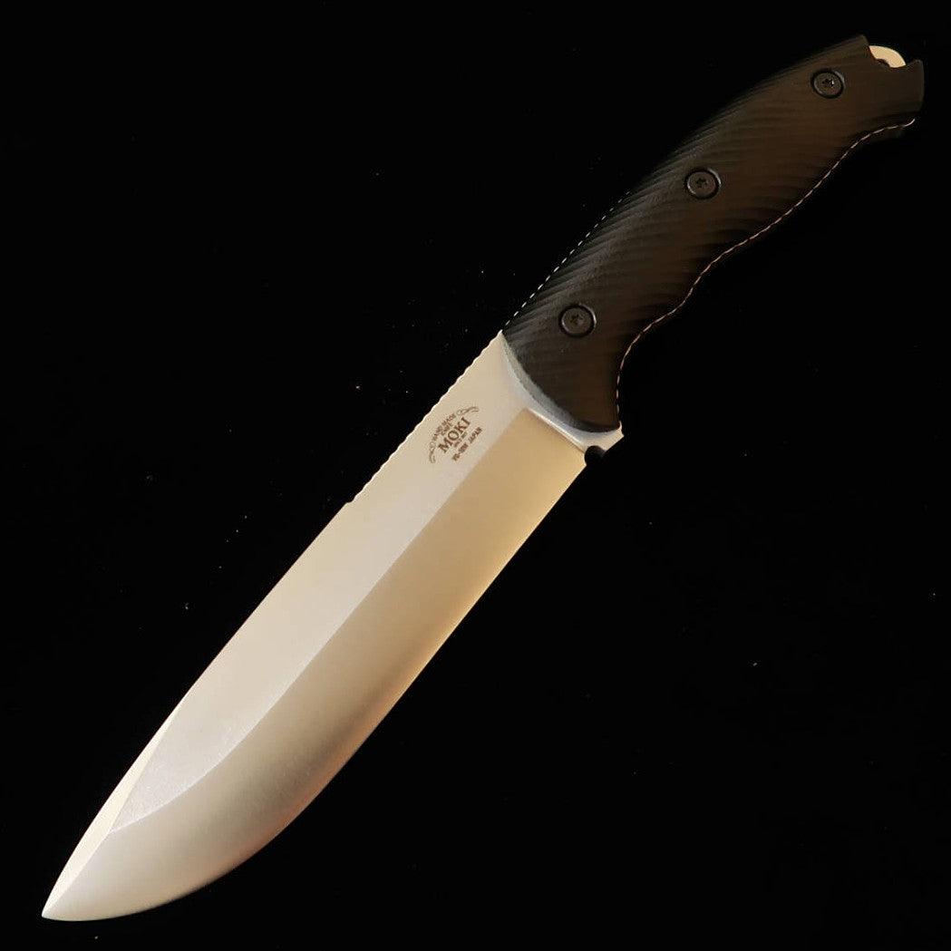 モキMOKI　Berg Robson Ruggedman　MK-2024BM/CO_RGM　VG-10W ブラックリネンマイカルタ （150mm）