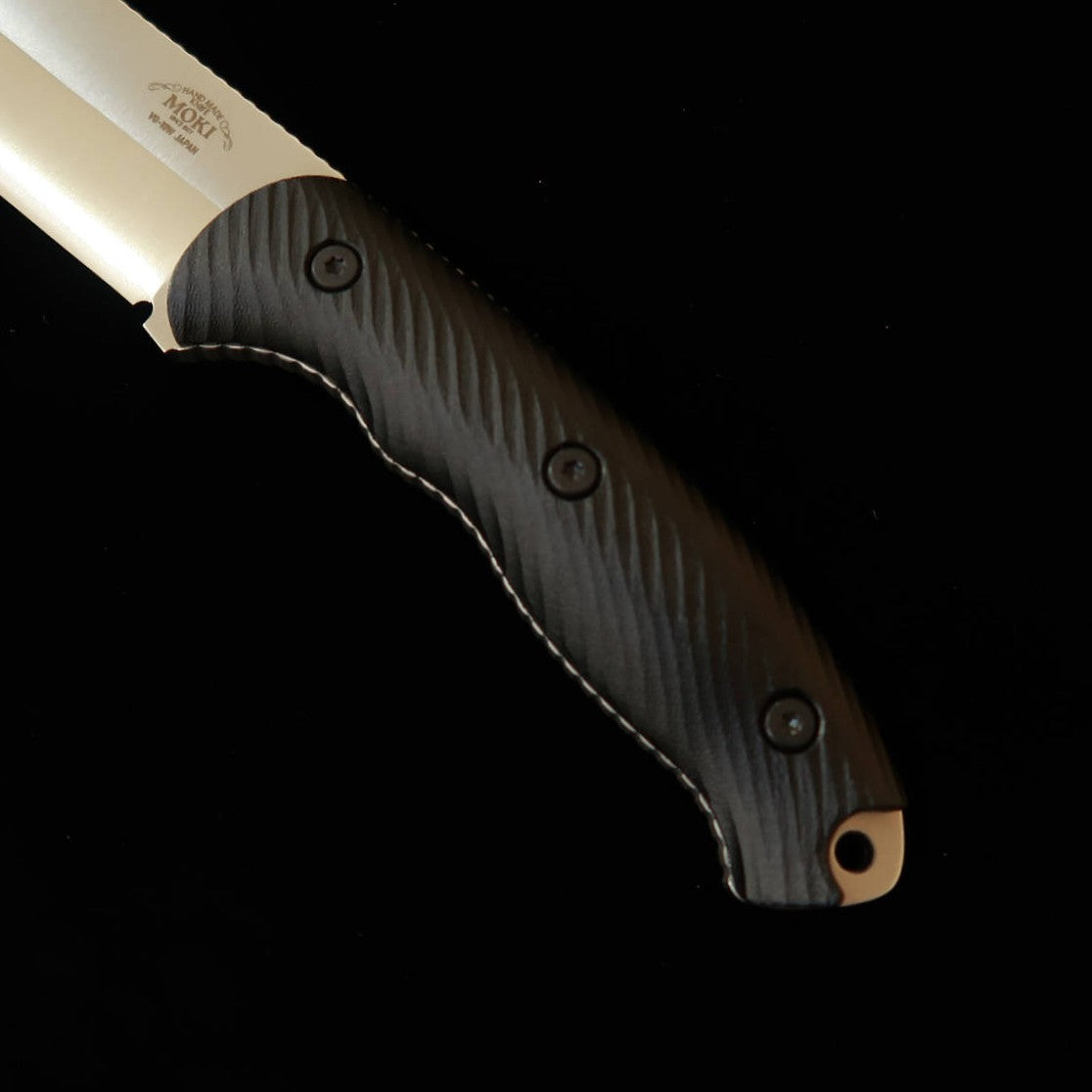 モキMOKI　Berg Robson Ruggedman　MK-2024BM/CO_RGM　VG-10W ブラックリネンマイカルタ （150mm）