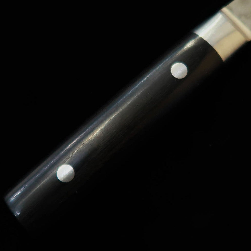 Nakiri SUMIKAMA Kasumi VG-10 damasco, mango de madera contrachapada negra (170mm)