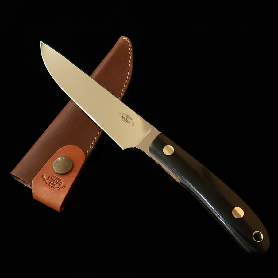モキMOKI　BANFF EPI　MK-1100EP　VG-XEOS ブラックリネンマイカルタ （110mm）