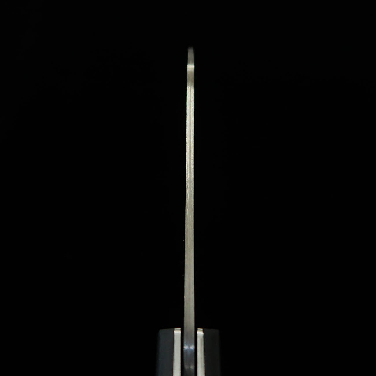 Santoku plegable SAJI TAKESHI SG2 Damasco teñido de negro (130 mm)