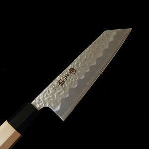 MIURA Bunka, Shirogami no 1, Matte Finish with Buffalo Horn Ferrule Maple Octagonal Handle (170mm)