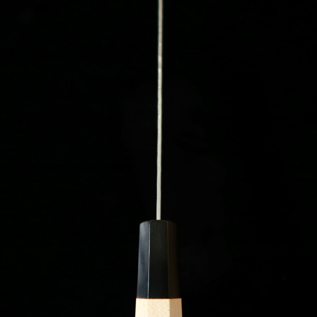 MIURA Bunka, Shirogami no 1, Matte Finish with Buffalo Horn Ferrule Maple Octagonal Handle (170mm)
